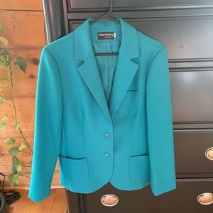 Teal blazer